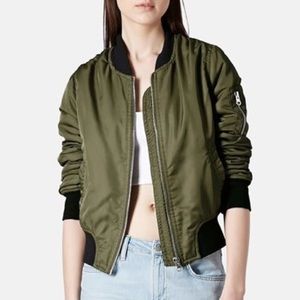 Topshop Bomber Varsity Jacket EUR 34 US 2 UK 6